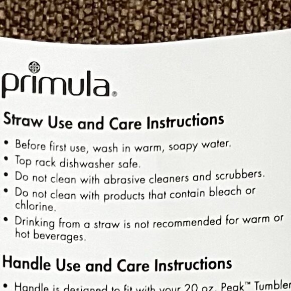 NEW} Primula Rose Gold Insulated Stainless Steel Tumbler /With Accessories - Picture 7 of 11